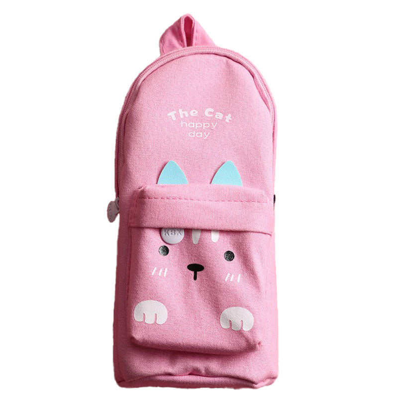 Federpenal Rucksack-Design Tiere (aus Canvas)