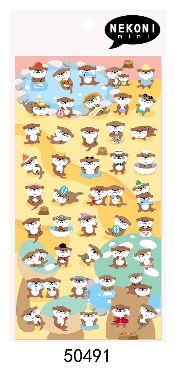 Stickerbogen cute Animals TEIL 2