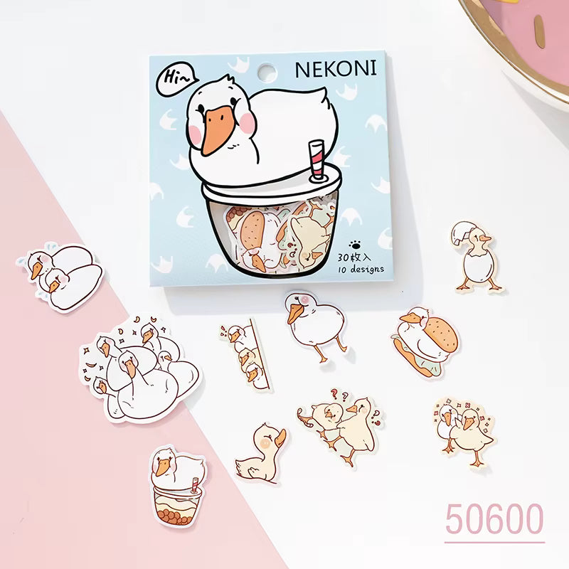 Sticker-Pack cute Animals Teil 2