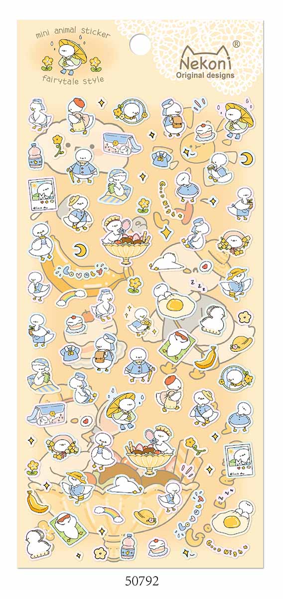 Stickerbogen cute Animals TEIL 2