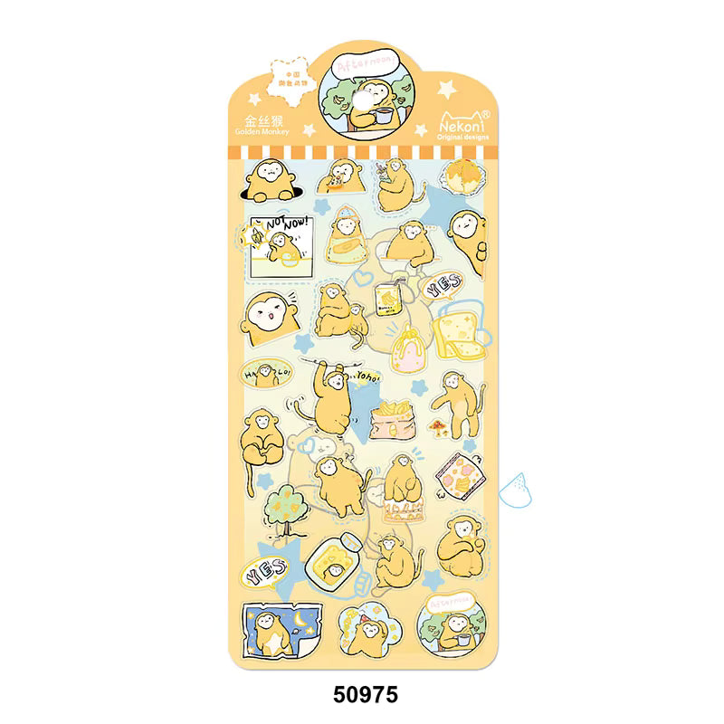 Stickerbogen cute Animals TEIL 3