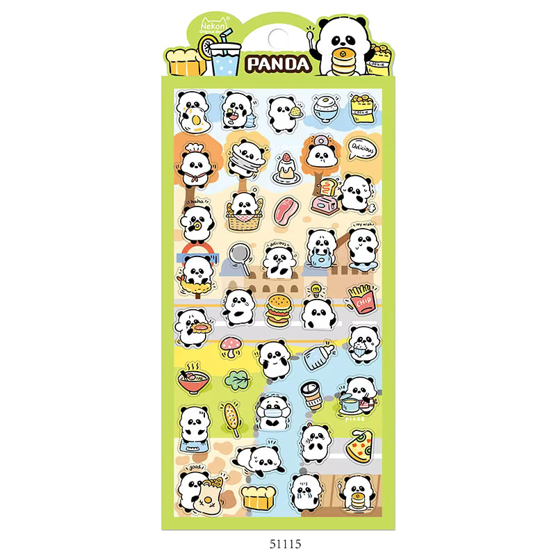 Stickerbogen cute Animals TEIL 3
