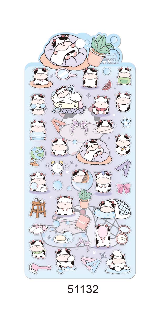 Stickerbogen cute Animals TEIL 2