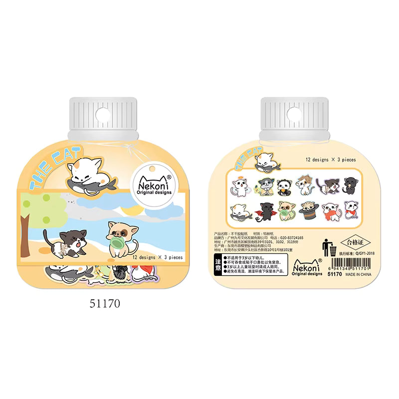 Sticker-Pack cute Animals Teil 2