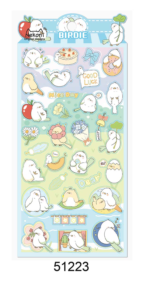 Stickerbogen cute Animals TEIL 2