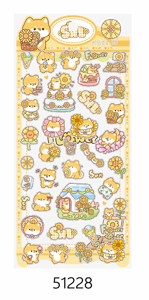 Stickerbogen cute Animals TEIL 2