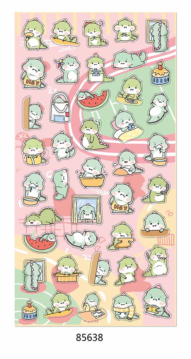 Stickerbogen cute Animals TEIL 2