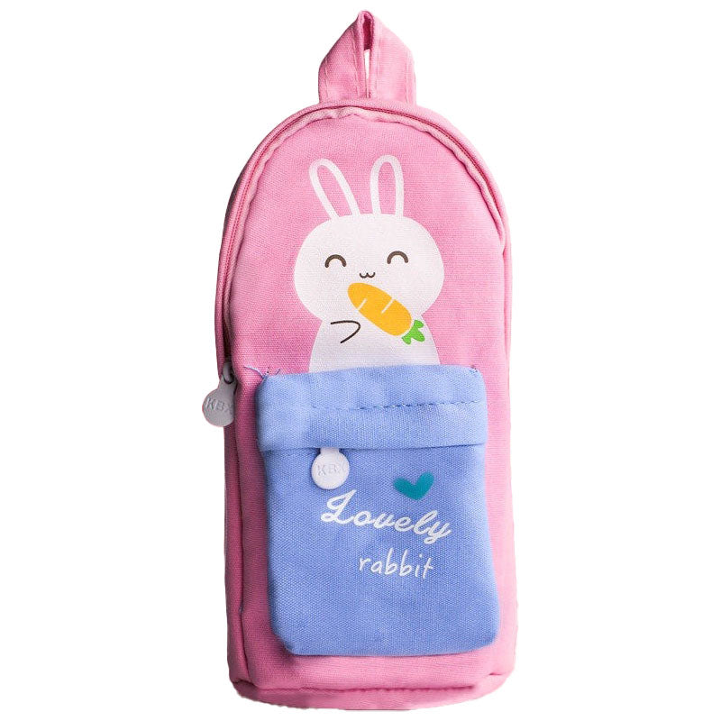 Federpenal Rucksack-Design Tiere (aus Canvas)