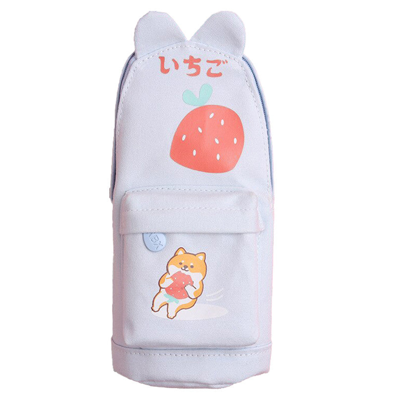 Federpenal Rucksack-Design Tiere (aus Canvas)