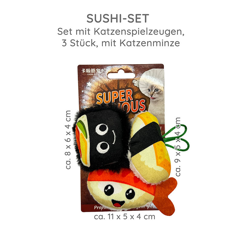 3er Set Katzenminze-Spielzeuge