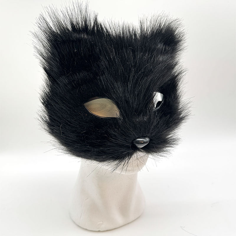 Tiermaske (Polyester) Katze/kleiner Wolf