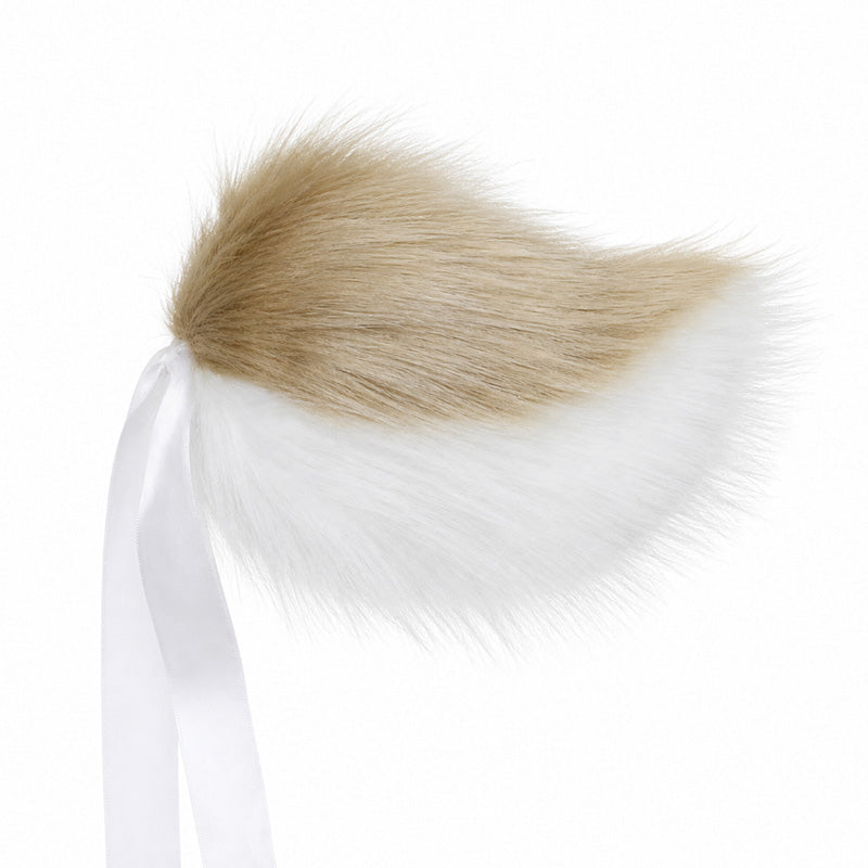 Fell-Schweif-Gürtel (B) Bommel/Blume Hase/Reh