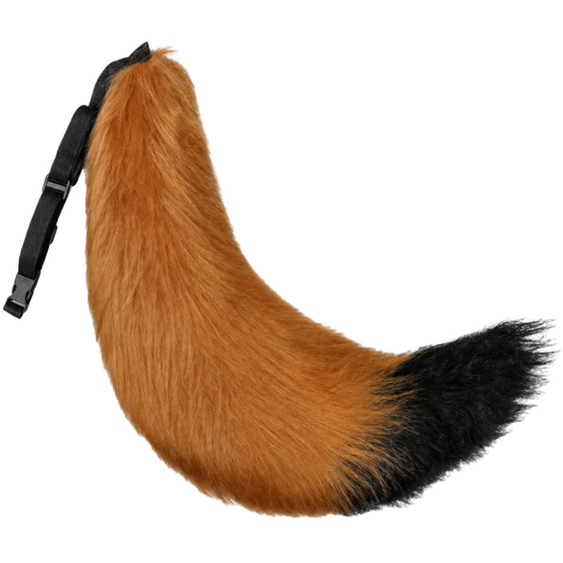 Fell-Schweif-Gürtel (XL) flauschiger Fuchs