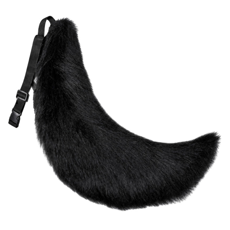 Fell-Schweif-Gürtel (XL) flauschiger Fuchs