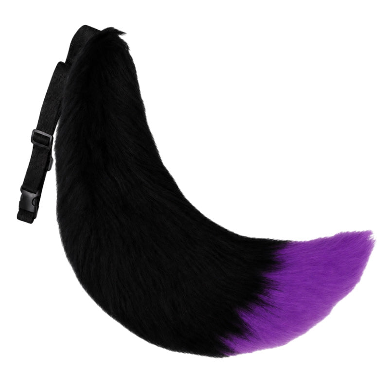 Fell-Schweif-Gürtel (XL) flauschiger Fuchs