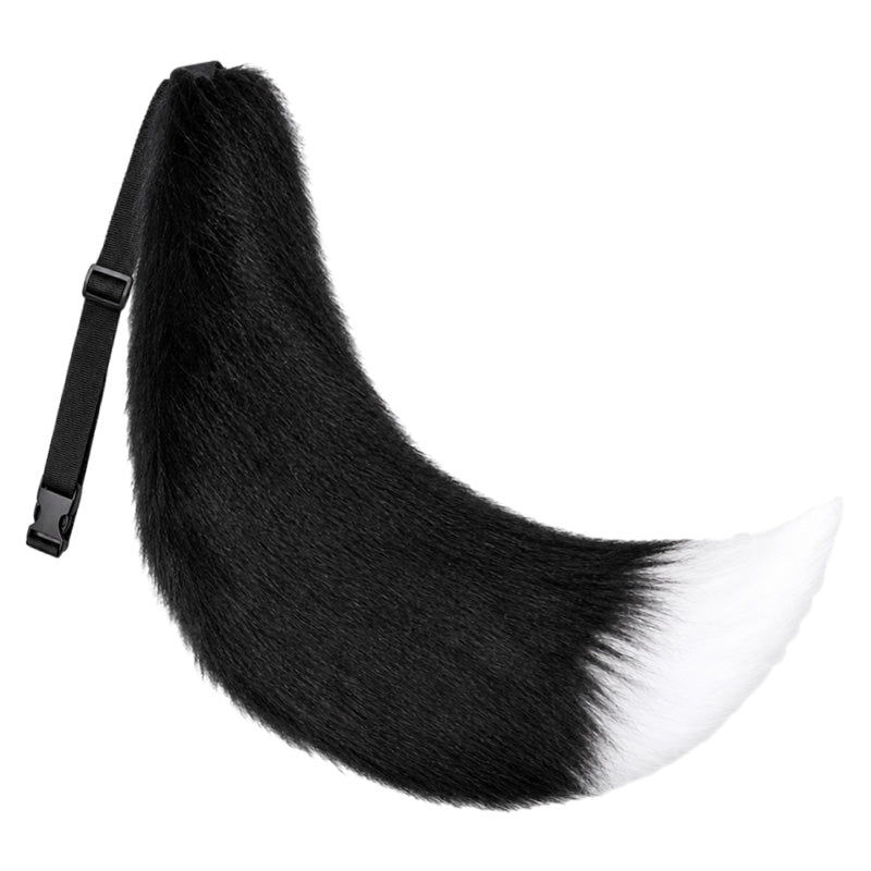 Fell-Schweif-Gürtel (XL) flauschiger Fuchs
