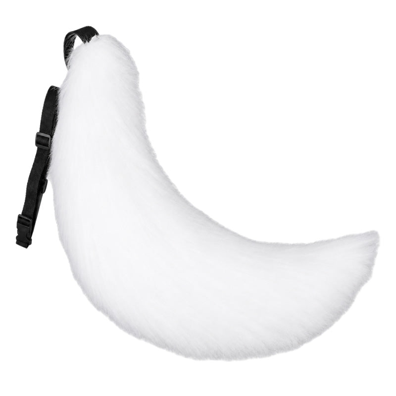 Fell-Schweif-Gürtel (XL) flauschiger Fuchs