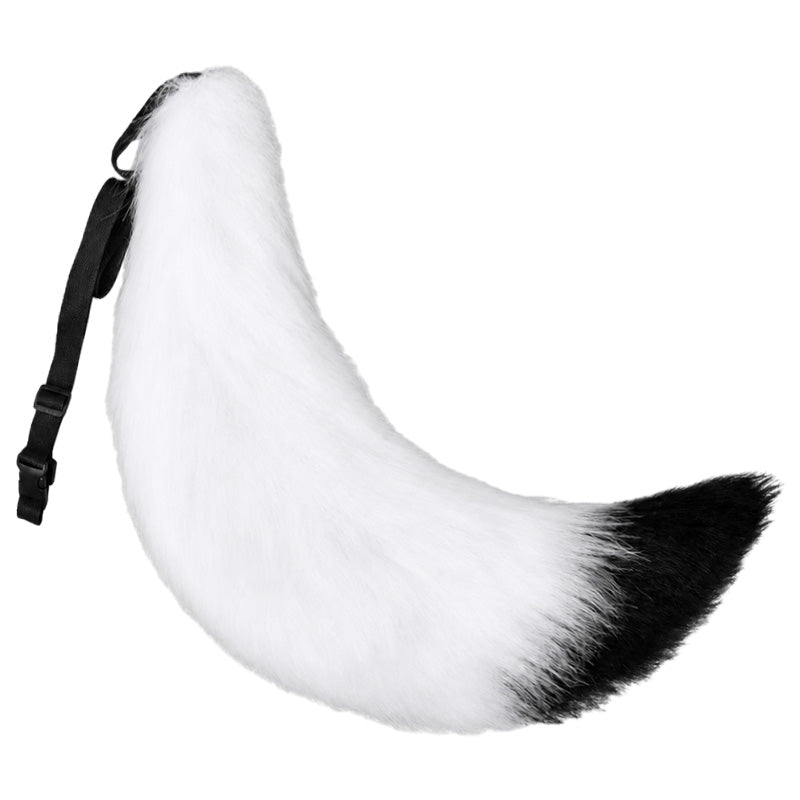Fell-Schweif-Gürtel (XL) flauschiger Fuchs