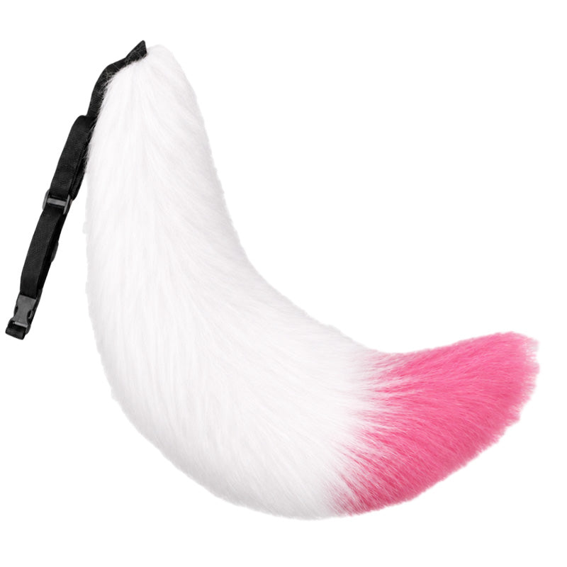 Fell-Schweif-Gürtel (XL) flauschiger Fuchs