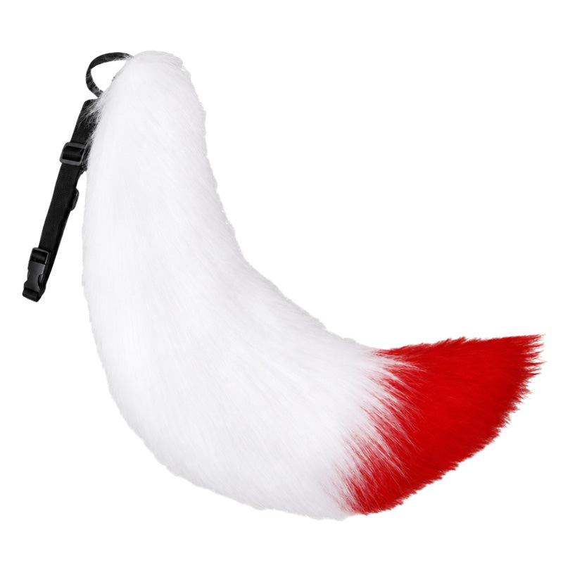 Fell-Schweif-Gürtel (XL) flauschiger Fuchs