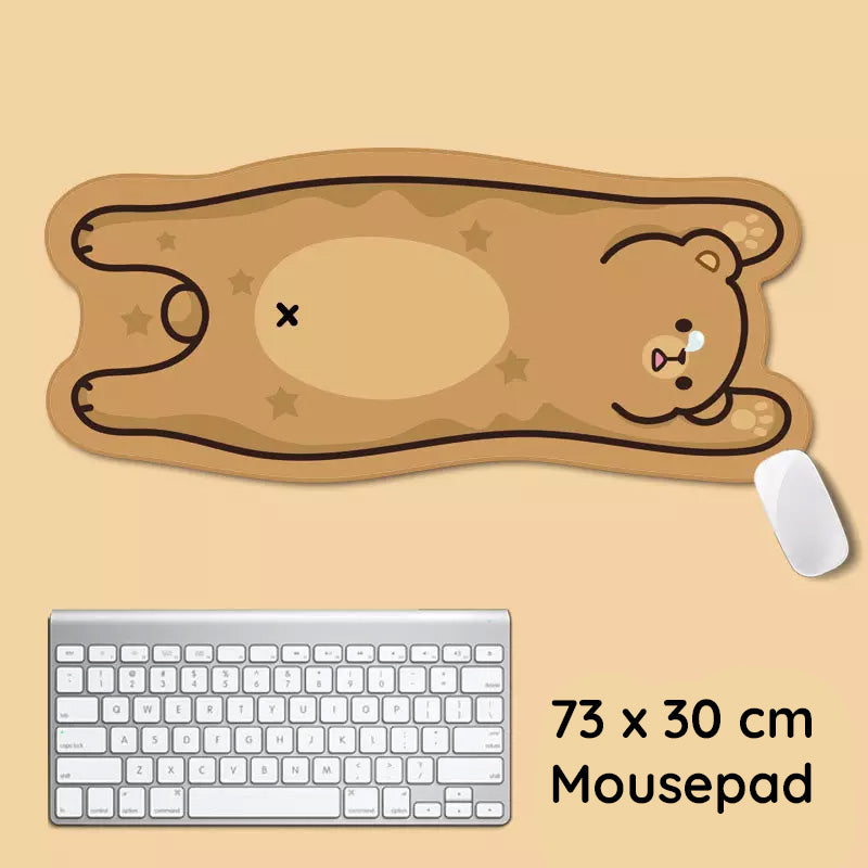 Mousepad XL in Tierform