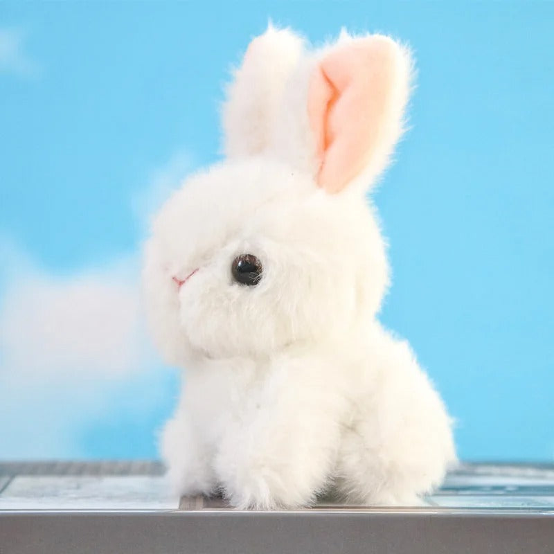 Schlüsselanhänger Plüsch - kleiner Hase