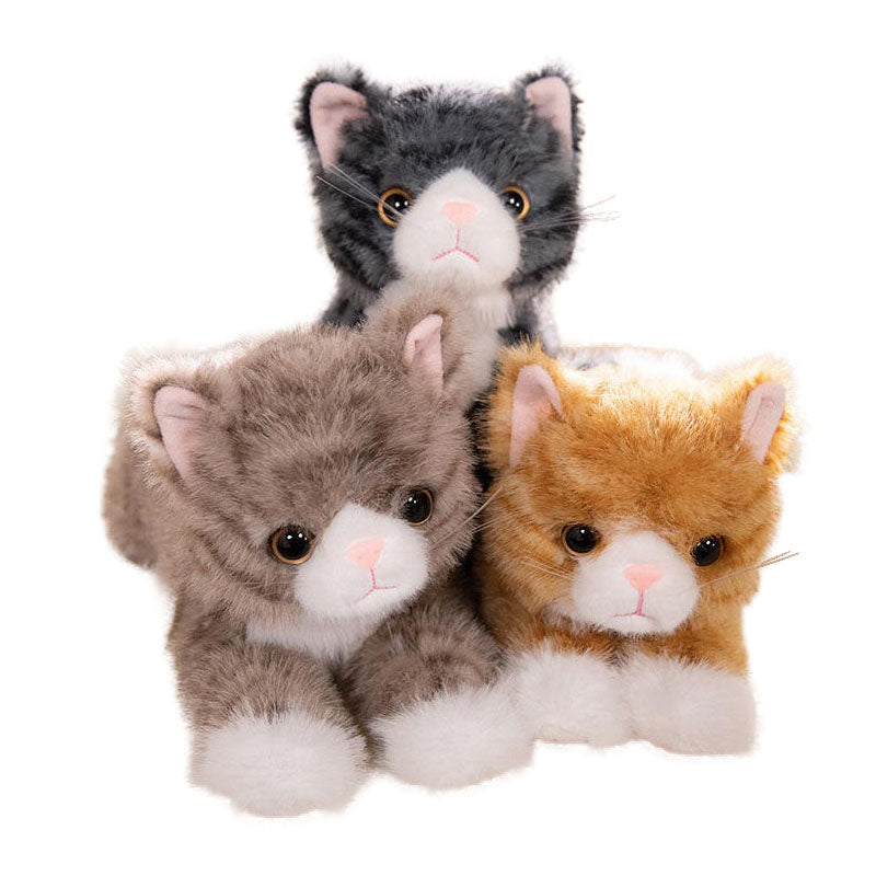 Kuscheltier realistisches Katze Kätzchen