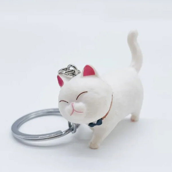 Schlüsselanhänger 3D - dicke Katze (Kater)