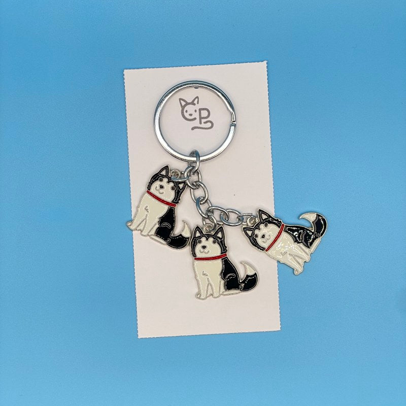 Schlüsselanhänger Hunde (Metall) (1)