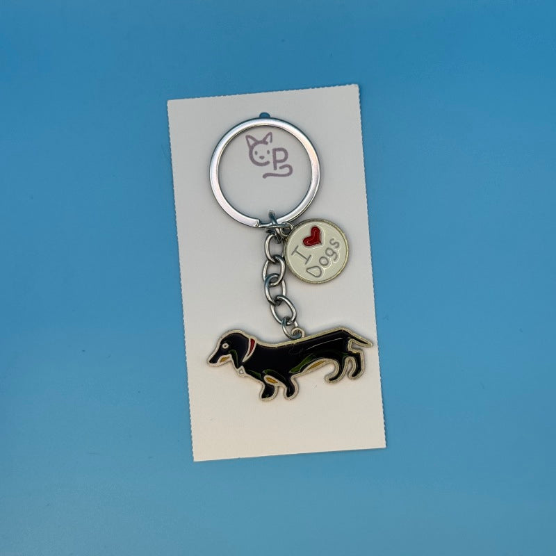 Schlüsselanhänger Hunde (Metall) (1)