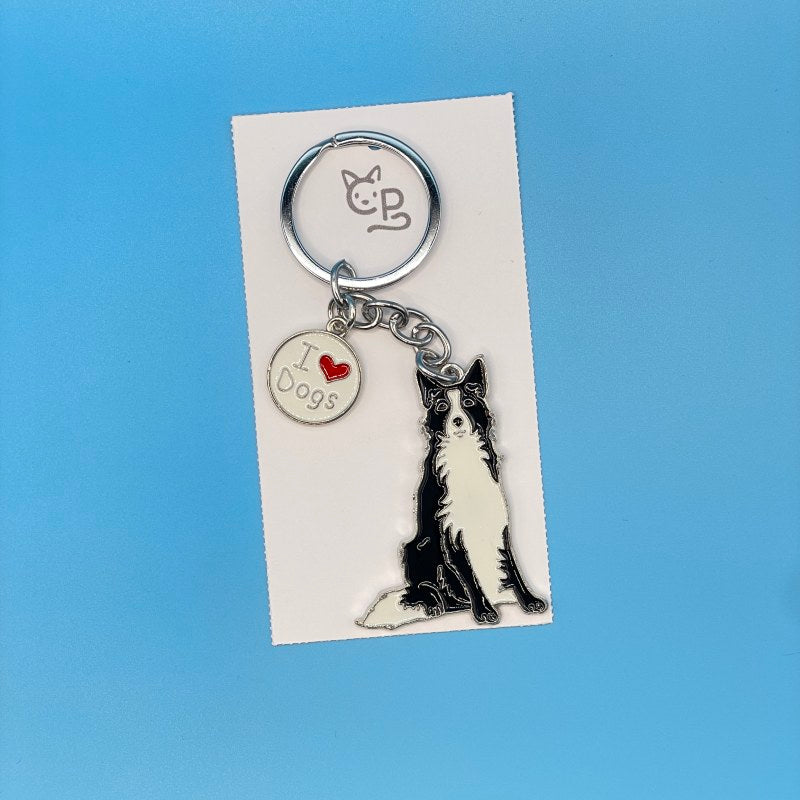 Schlüsselanhänger Hunde (Metall) (2)