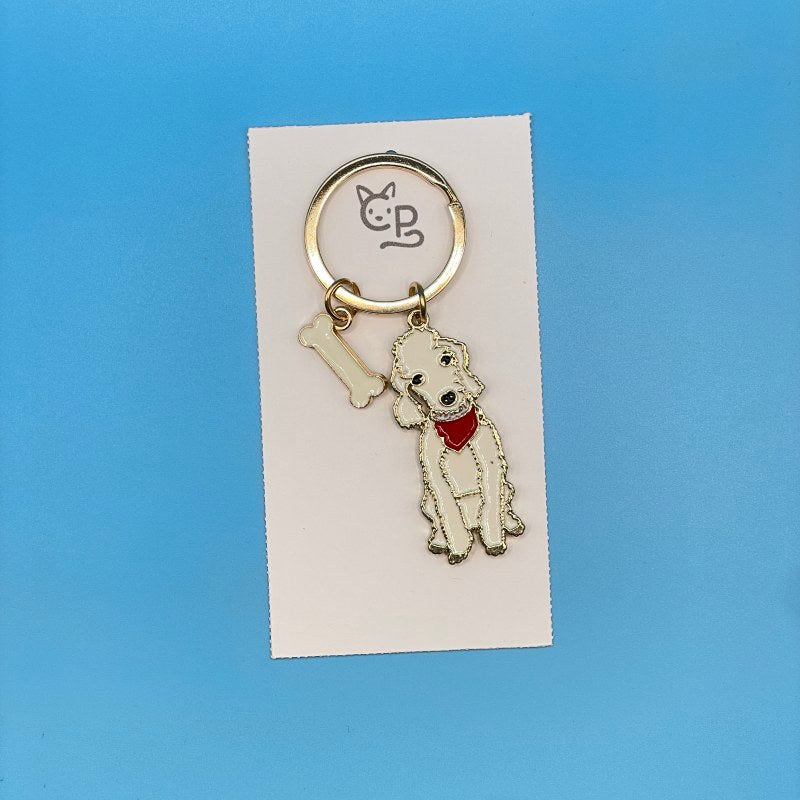 Schlüsselanhänger Hunde (Metall) (2)