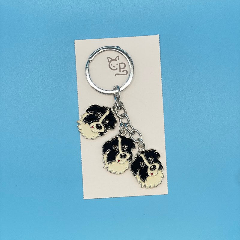 Schlüsselanhänger Hunde (Metall) (2)