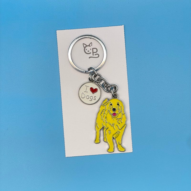 Schlüsselanhänger Hunde (Metall) (4)