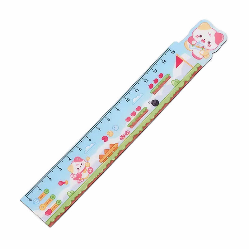 Lineal (bis 15cm) magnetisch, Tiere