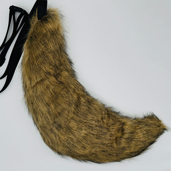 Fell-Schweif-Gürtel (XL) flauschiger Fuchs