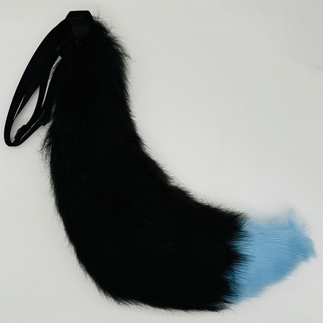 Fell-Schweif-Gürtel (XL) flauschiger Fuchs