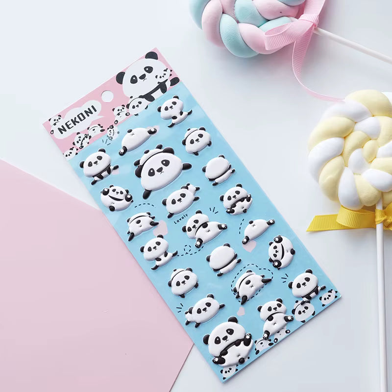Stickerbogen cute Animals TEIL 3