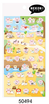 Stickerbogen cute Animals TEIL 2