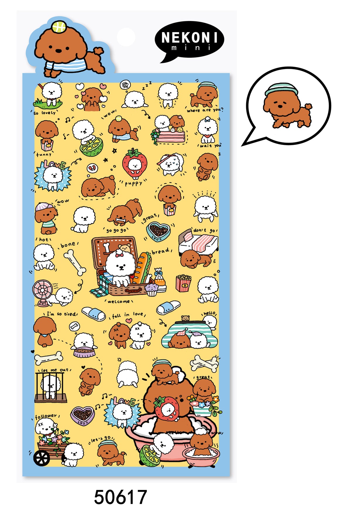 Stickerbogen cute Animals