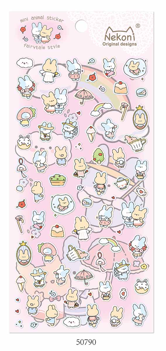 Stickerbogen cute Animals TEIL 2