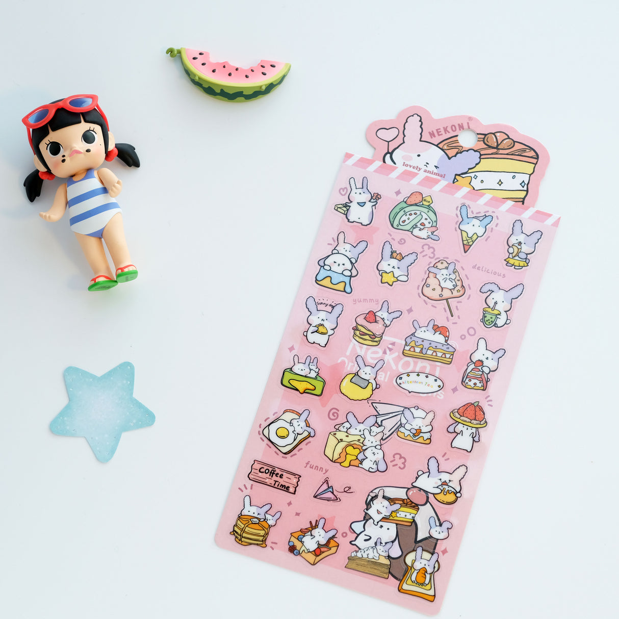Stickerbogen cute Animals