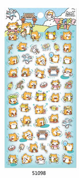 Stickerbogen cute Animals TEIL 2