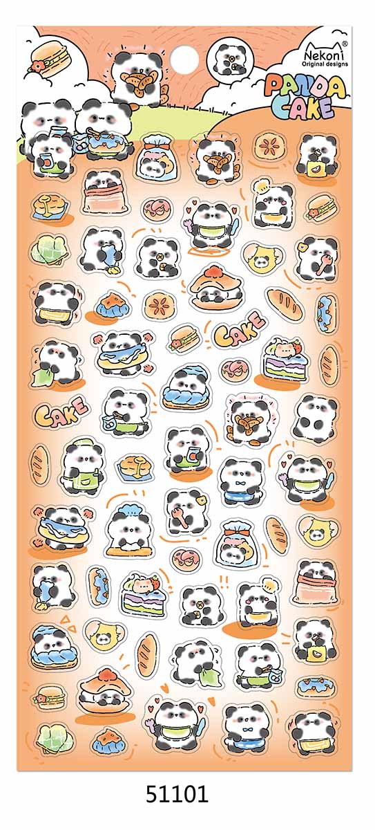 Stickerbogen cute Animals TEIL 2