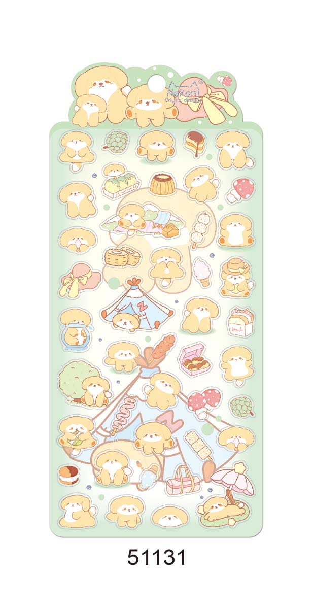 Stickerbogen cute Animals TEIL 2