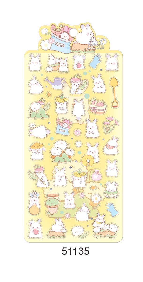 Stickerbogen cute Animals TEIL 2