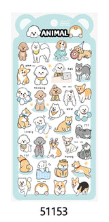 Stickerbogen cute Animals