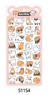 Stickerbogen cute Animals