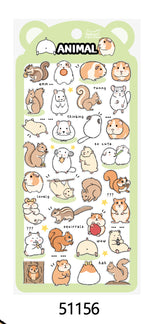 Stickerbogen cute Animals