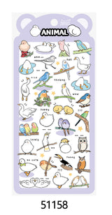 Stickerbogen cute Animals